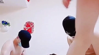 国自产拍最新2020在线-【丝袜美腿系列】暴力淫操性感黑丝嫩模 粉色捆绑无套爆操 叫床淫荡 足交手淫撸射 国语对白 高清480P完整版的!