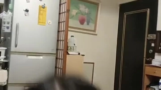 拖鞋家居日韩AV-白皙皮肤呆萌小姐姐！情趣耳朵抓屌吸吮！头套男怼着骚穴猛操，骑乘姿势打桩机，无套内射。